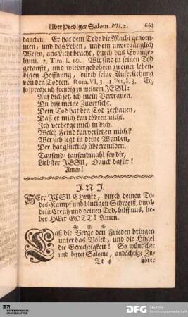 Uber Hohe Lied Salom. IV. 6, 7.