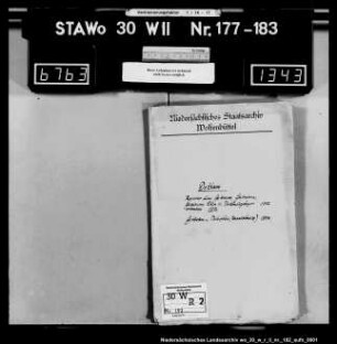 Zivilstandsregister Dettum (Kanton Wolfenbüttel)