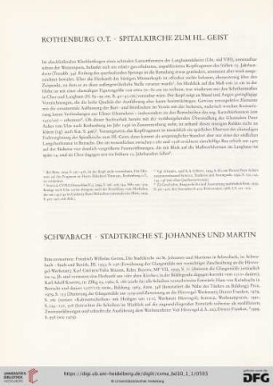 Schwabach, Stadtkirche St. Johannes und Martin