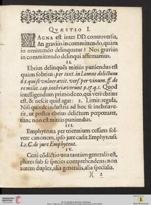 Quaestio I-XIII