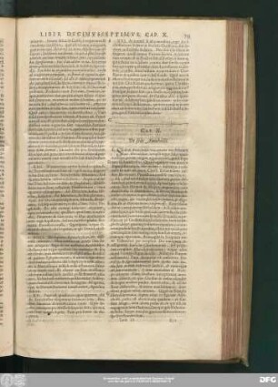 Cap. X. De sede Antichristi.