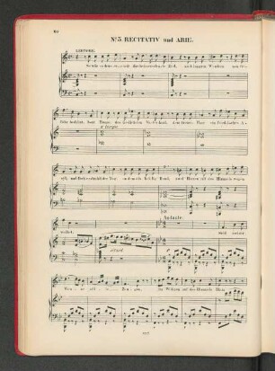 No. 5. Recitativ und Arie.