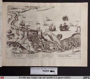 Kapitulation des Forts Rammekens, 5. August 1573.
