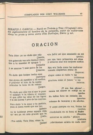 Oración
