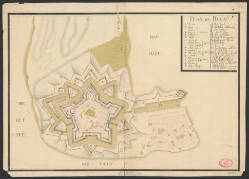 Plan de Pillau