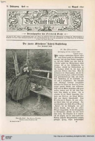 Heft 22 (15. August 1890)