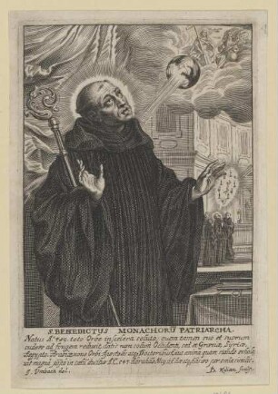 Bildnis des S. Benedictus