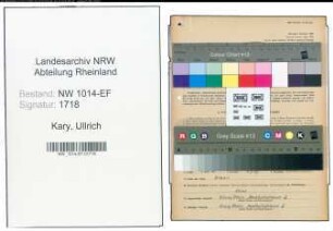 Entnazifizierung Ullrich Kary , geb. 24.01.1905 (Werkmeister)