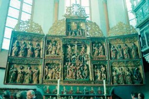 Lüne: Altar, im Kloster