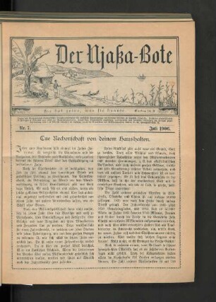 Nr. 7. Juli 1906.
