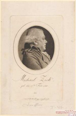 Michael Zick; geb. 17. Februar 1748