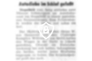 Autodiebe im Schlaf gefaßt