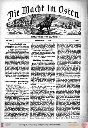 (Nr. 184-213, Juni 1916)