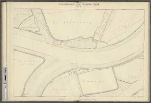 Stromkarte der Norder-Elbe. Blatt III. : Der Busch. Wilhelmsburg. Spadenlander Ausschlag. Billwärder Insel.