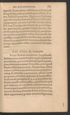 Cap. XXIII. De Coniugatis.