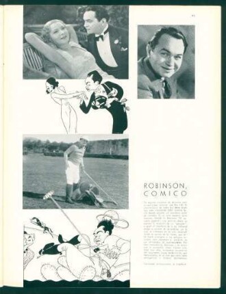 Robinson, cómico