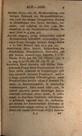 Catalogus Bibliothecae Hungaricae Francisci com. Széchenyi, 1,[6]. Scriptores Hungaros et rerum Hungaricarum typis editos complectentis ; supplementum II, A - Z