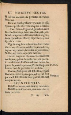 Poenitentia.