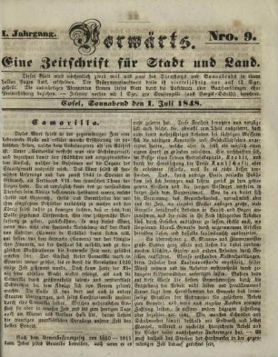 1.1848, Nr.9(1.Juli)
