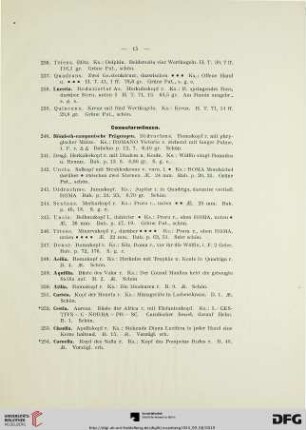 Römische Münzen (Nr. 233-660)