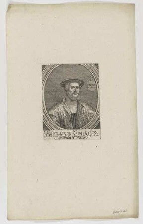 Bildnis des Balthasar Koburger