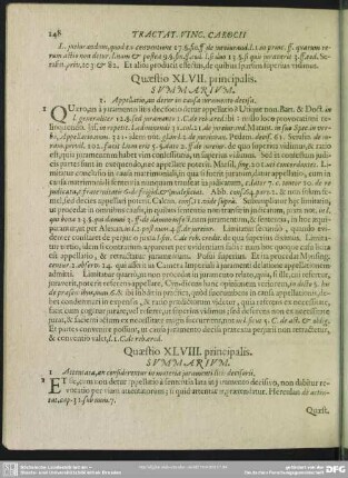 Quaestio XLVIII. principalis