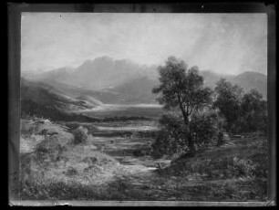 Gebirgslandschaft mit See