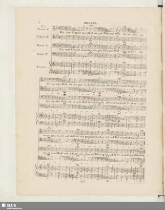 No. 1 Choral: Ein' veste Burg ist unser Gott