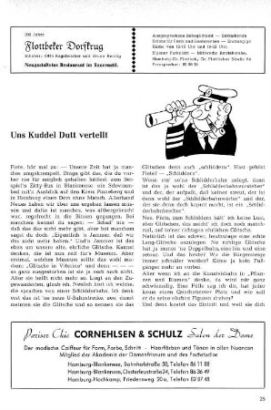 Uns Kuddel Dutt vertellt
