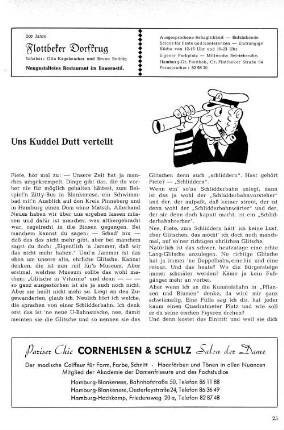 Uns Kuddel Dutt vertellt