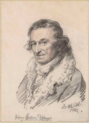 Bildnis Klengel, Johann Christian (1751-1824), Maler, Graphiker