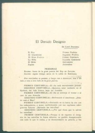 El dorado designio - (Traducción)