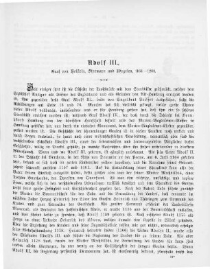 Adolf III., Graf von Holstein, Stormarn und Wagrien, 1164-1201.