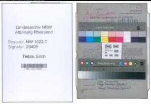 Entnazifizierung Erich Tietze , geb. 27.02.1900 (Gastwirt)
