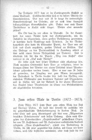 3. Zum ersten Male in Berlin (1872--1873).