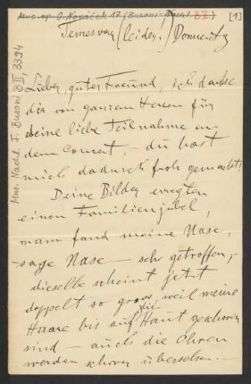 Brief an Ferruccio Busoni, 13.07.1895