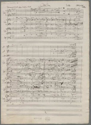 Cenerentola, Excerpts. Sketches - BSB Mus.ms. 23153-6 : [caption title:] Atto Primo
