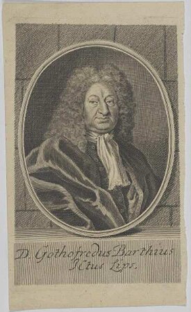 Bildnis des Gothofredus Barthius