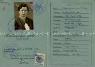 Personalausweis (deutsch und russisch) - Familienkonvolut