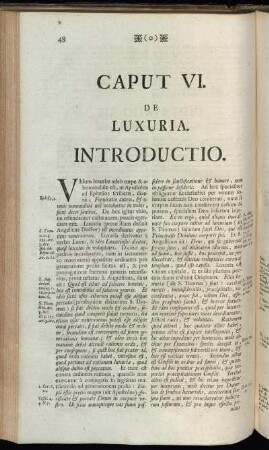 Caput VI. De Luxuria.