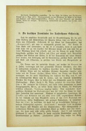 Die deutschen Kronländer des Kaiserthums Oesterreich