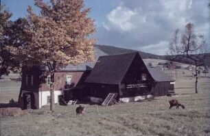 Schellerhau/Erzgebirge. Bauernhof
