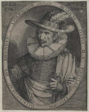 Bildnis des Henricus Julius, Herzog von Braunschweig-Lüneburg