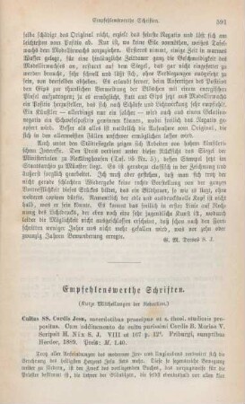 591-600 Empfehlenswerthe Schriften