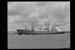 Santa Monica ex Gutenfels (1970), HSDG.- Hamburg-Südamerikanische Dampfschifffahrts-Gesellschaft (Eggert & Amsinck), Hamburg