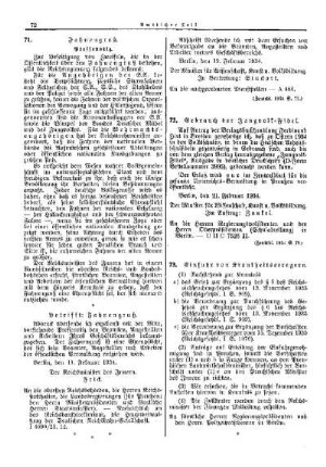 Einfuhr von Krankheitserregern : [Amtlicher Teil]