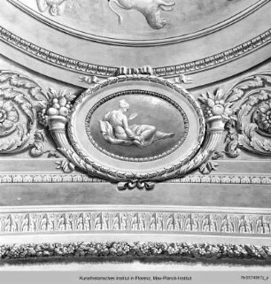 Decken- und Wandmalerei : Deckendekoration : Prudentia
