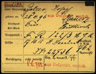 Pfalzer, Joseph - Pfau, Alfred