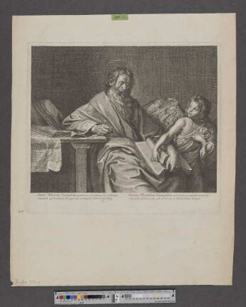 Sainct Mathieu Evangeliste