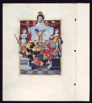 Erhebung des Leonhard Khesler in den Ritterstand mit dem Namen Khesler von Liechtenberg